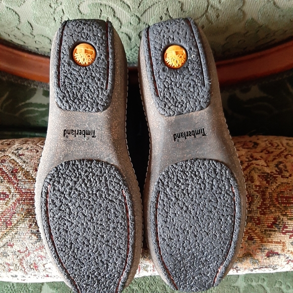 *SOLD* Timberland Suede Sherpa Lined Lace Up Ankle Boots 61355 - Picture 4 of 13